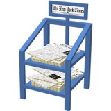 Newspaper rack