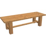 Oak bench